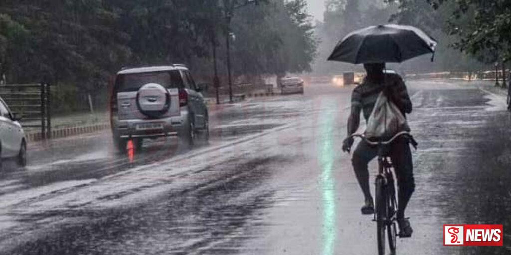 පවතින වැසි තත්ත්වයේ තාවකාලික වැඩිවීමක්