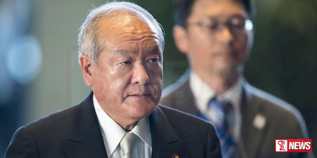 ජපන් මුදල් ඇමැති හෙට දිවයිනට