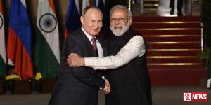 පුටින් සහ මෝදි අතර සාකච්ඡාවක්
