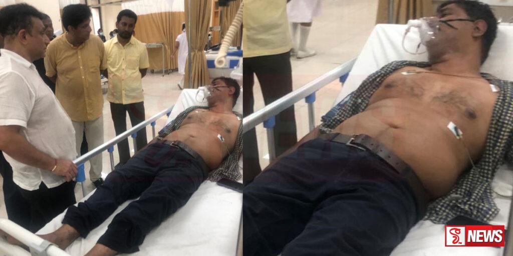 මුජිබර් රෝහල්ගත කෙරේ