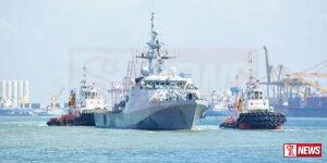‘USS Michael Murphy’ නෞකාව නිල සංචාරයක් සඳහා කොළඹ වරායට