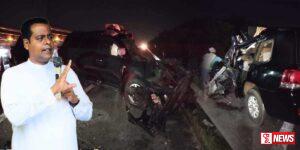 මාරාන්තික අනතුරකින් රාජ්ය අමාත්ය සනත් නිශාන්ත මරුට