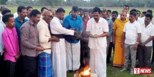 TNA නව නායකයා මහ විරුවන් සමරා වැඩ අරඹයි