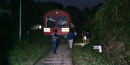 මඩකලපුව දුම්රිය මාර්ගයේ දුම්රිය ධාවනයට බාධා