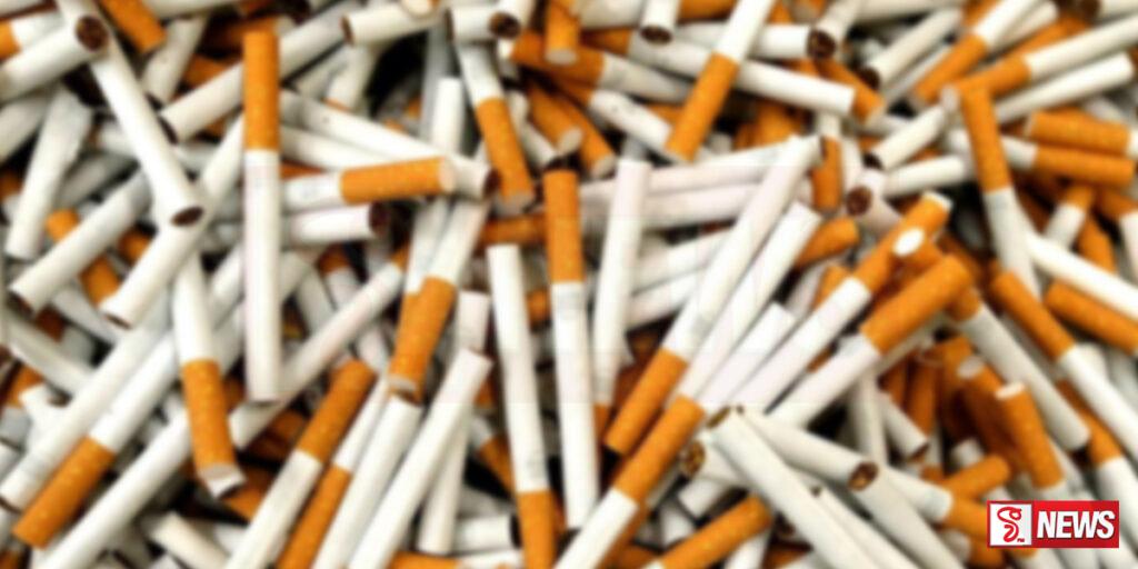 නීති විරෝධී දුම්වැටි සමග අයෙක් අත්අඩංගුවට