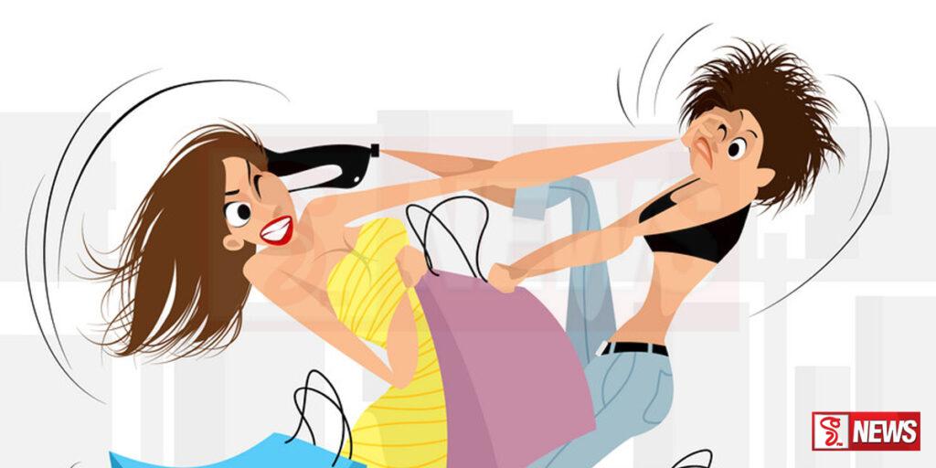 කාන්තා ගැටුමකින් තිදෙනෙකු රෝහලේ