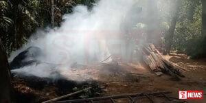 පිදුරු ගොඩේ ගින්න ජීවිතයක් බිලිගනී