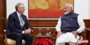 බිල් ගේට්ස් ඉන්දියාවේදී මෝදි හමුවෙයි