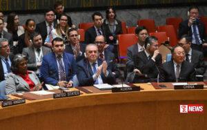 ගාසා තීරයේ සටන් විරාමයක් ඉල්ලා එක්සත් ජාතීන්ගේ ආරක්ෂක මණ්ඩලයෙන් යෝජනාවක්