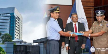 කොම්පඤ්ඤවීදිය ගුවන් හමුදා මූලස්ථාන ගොඩනැගිල්ල පොලිසියට