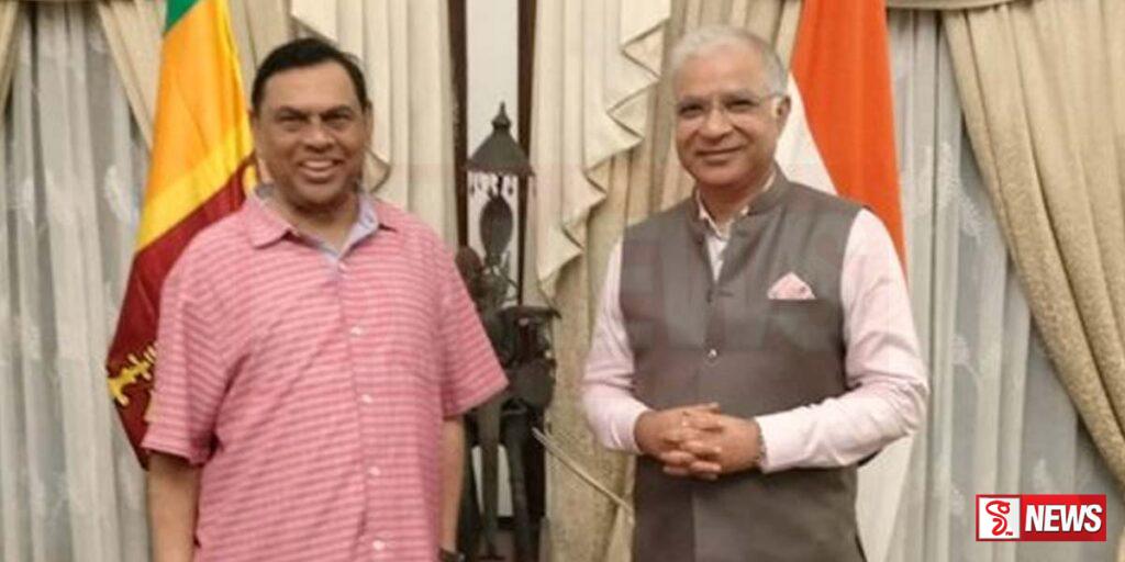 බැසිල් සහ ඉන්දීය මහකොමසාරිස් අතර හමුවක්