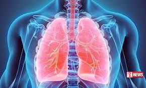 නිව්මෝනියාවෙන් මිය ගිය පුද්ගලයෙක්ගෙ පෙනහැල්ලෙන් දතක්