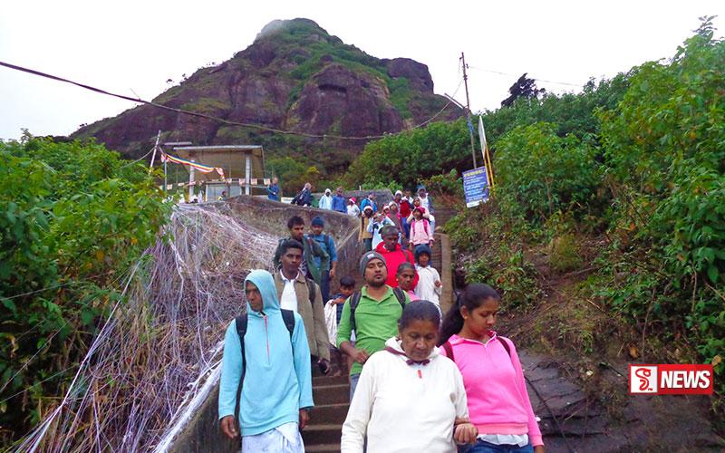 ශ්රී පාද – හැටන් මාර්ගයේ විදුලිය විසන්ධි වීම නිසා වන්දනාකරුවන් අසීරුතාවයට