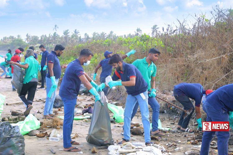 වෙරළ තීරයන්හි අපද්රව්ය කළමනාකරණය සඳහා ජංගම යෙදවුමක්