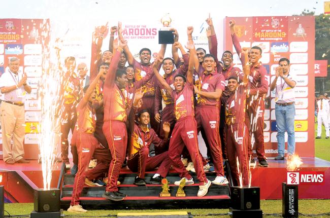 47 වන එක්දින ක්රිකට් තරඟයේ ජය ආනන්ද විද්යලයට