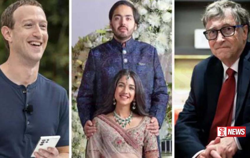 ලොවම සොයන අම්බානි පුතුගේ මංගල්යයට ලොව ධනවතුන් රැසක්