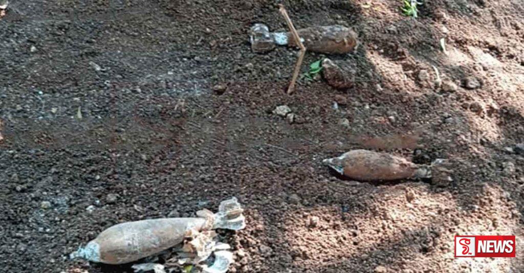 වව්නියාවේ පාසලකින් මෝටාර් උණ්ඩ හතක්