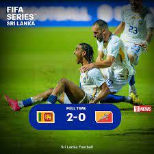 ශ්රී ලංකා පාපන්දු කණ්ඩායමට ජත්යන්තර ජයක්