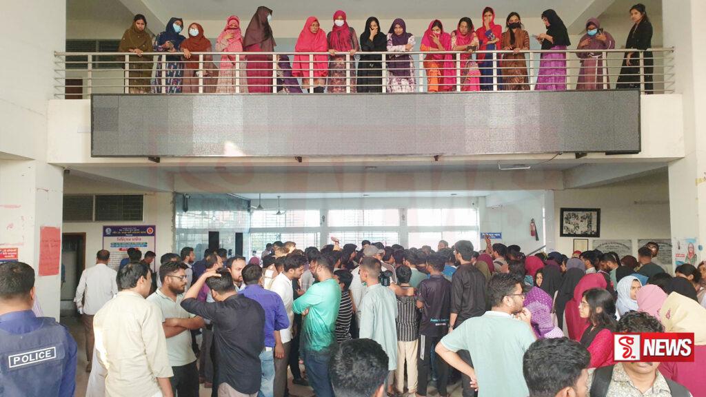 වෛද්ය ආචාර්යවරයෙක් සිසුවෙකුට වෙඩි තබයි