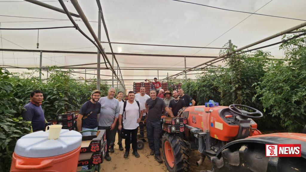 ඊශ්රායල් කෘෂිරැකියා 1064 ක් මාර්තුවේදී