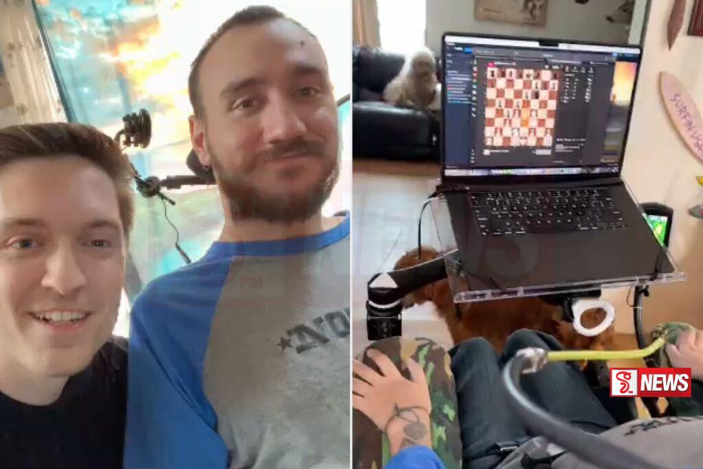 මොළේට සවි වූ චිප් එකෙන් පළමු වරට චෙස් ක්රීඩා කරයි