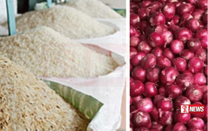 සහල් සහ සුදු ලුනු සදහා වන විශේෂ වෙළද භාණ්ඩ බද්ද අඩු කෙරේ