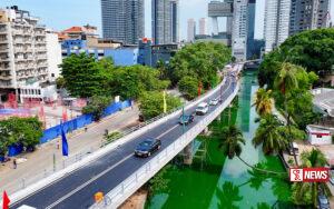 කොළඹ ට්රැෆික් මකන්න විවෘත වූ ගුවන් පාලම