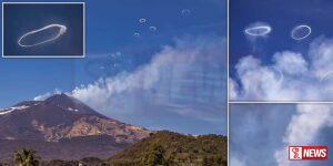 එට්නා ගිනි කන්ද ඇවිලුණා-දුම් වළළු අහසට යවයි