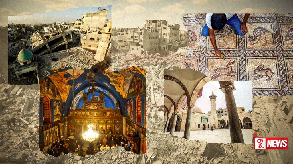 ගාසා තීරයේ උරුමයන් විනාශ මුඛයට