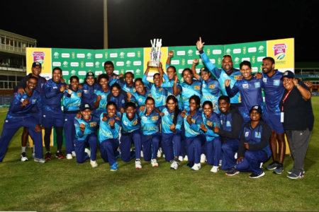 ශ්රී ලංකා කාන්තා කණ්ඩායමට ඓතිහාසික ජයක්