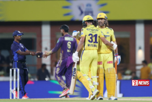 CSK කණ්ඩායම හමුවේ KKR කණ්ඩායමට කඩුළු 07ක පරාජයක්