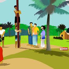 ග්රීස් ගසක්  කඩාවැටීමෙන් සිව් දෙනෙකුට තුවාල