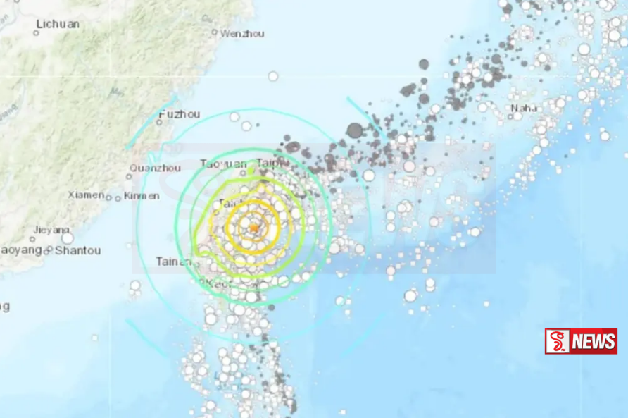 තායිවානයට ප්රබල භූ කම්පනයක් – සුනාමි අනතුරු ඇඟවීම් නිකුත් කරයි