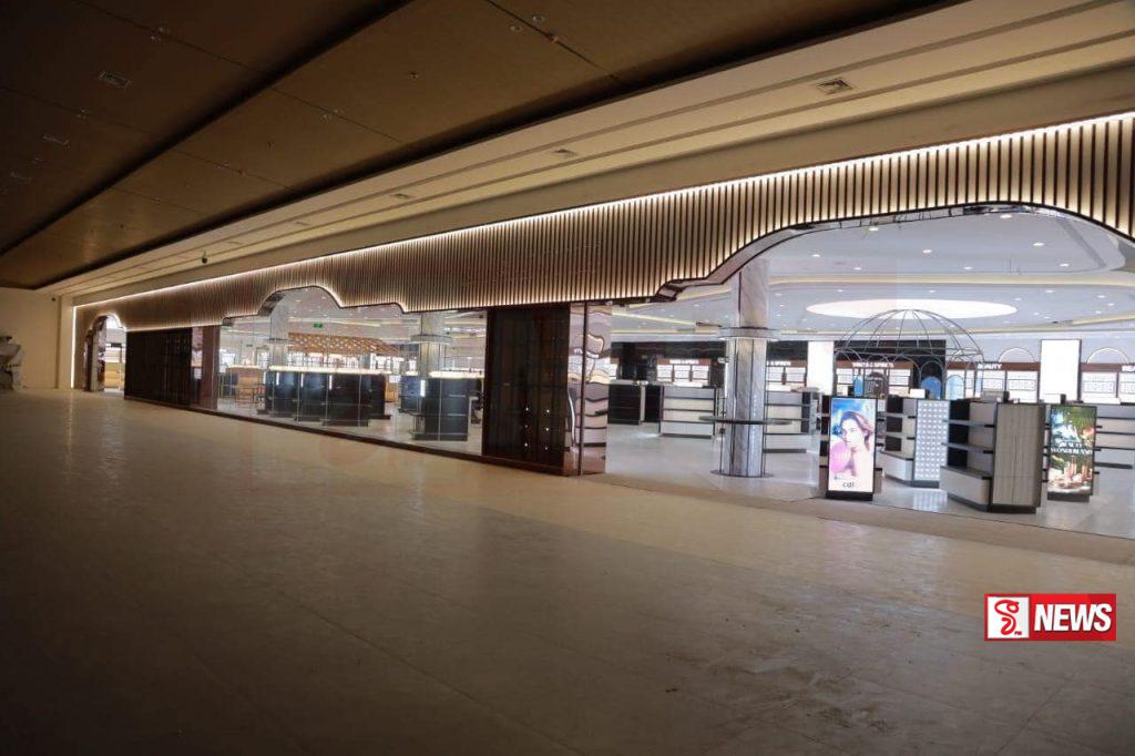 Port City – China Duty Free zone හි ඉදිකිරීම් කටයුතු අවසන් අදියරේ