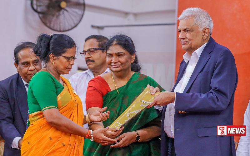 ජනපතිගෙන් ඉඩම් ඔප්පු