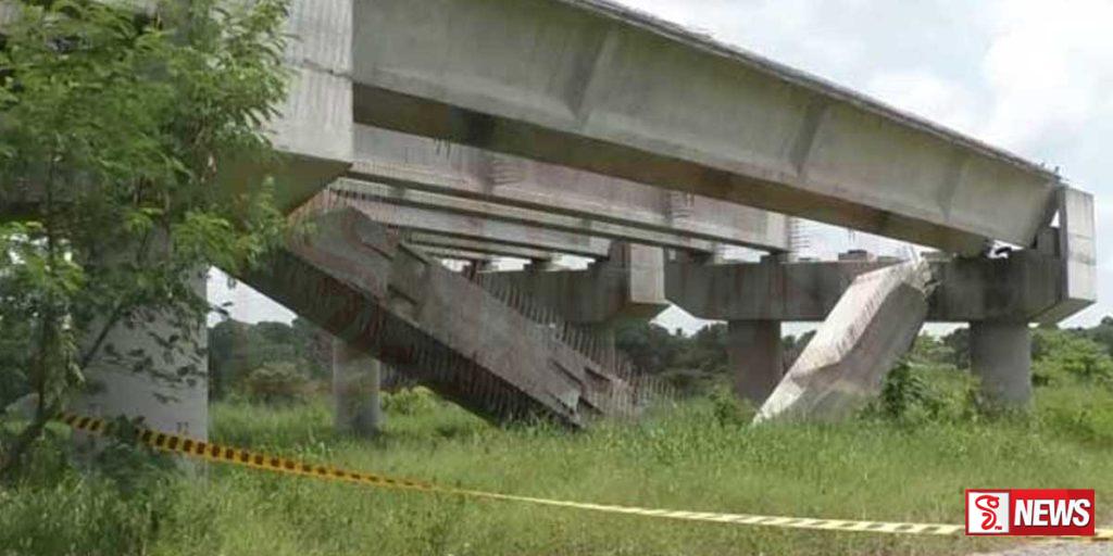 මධ්යම අධිවේගී මාර්ගයේ කොටසක් කඩා වැටීම ගැන සොයන්න කණ්ඩායම් 2ක්