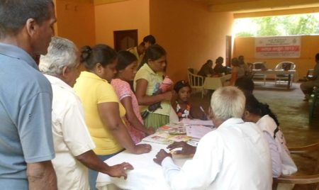 ග්රාමීය ජනතාවගේ සෞඛ්ය තත්ත්වය ඉහළ නැංවීමට වැඩසටහනක්