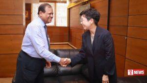 අධ්යාපන ඇමති කොරියානු තානාපතිවරිය හමුවෙයි