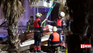 ස්පාඤ්ඤයේ දෙමහල් නිවසක් කඩා වැටීමෙන් සිව් දෙනෙකු මරුට