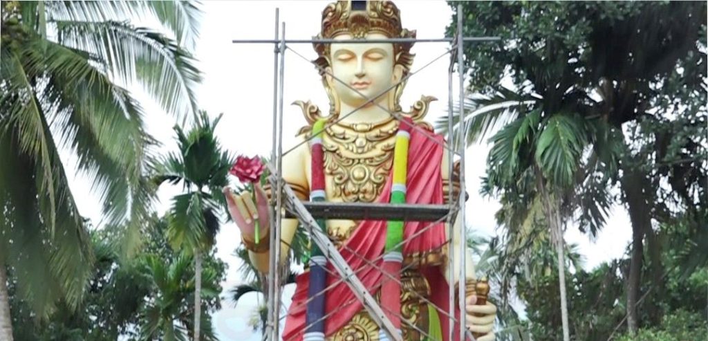 මෙරට විශාලතම මෛත්රී බෝසත් පිළිම වහන්සේ විවෘත කිරීම 20 වන දා