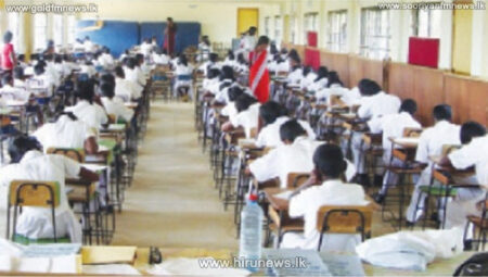 සාමාන්ය පෙළට සියලු කටයුතු සූදානම්