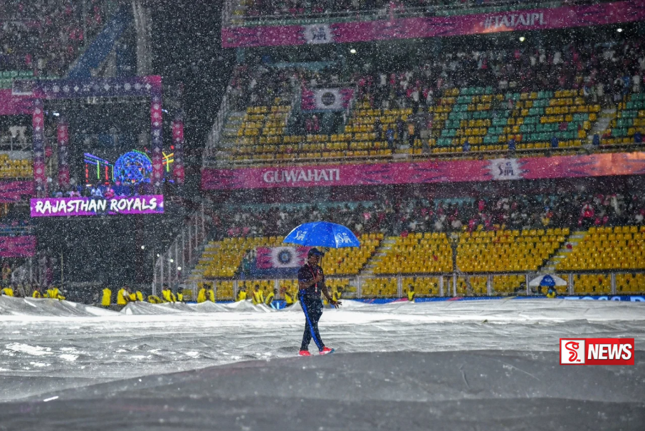 IPL 70 වැනි තරඟය වර්ෂාවට හේදෙයි