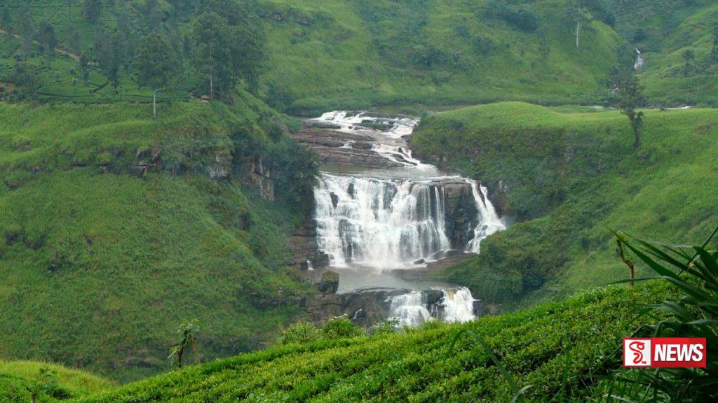 කඳුකරයේ මහ වැස්ස සමඟ දියඇළි සක්රීය වෙයි (වීඩියෝ)