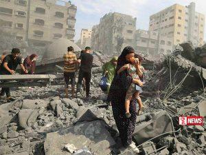 ඊශ්රායලයෙන් පලස්තීනයට දරුණු ප්රහාරයක්