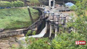 ඉහල කොත්මලේ ජලාශයේ වාන් දොරටුවක් විවෘත කෙරේ