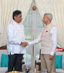 ඉන්දීය විදේශ කටයුතු ඇමති විපක්ෂ නායක සජිත් ප්රේමදාස මහතා හමුවෙයි