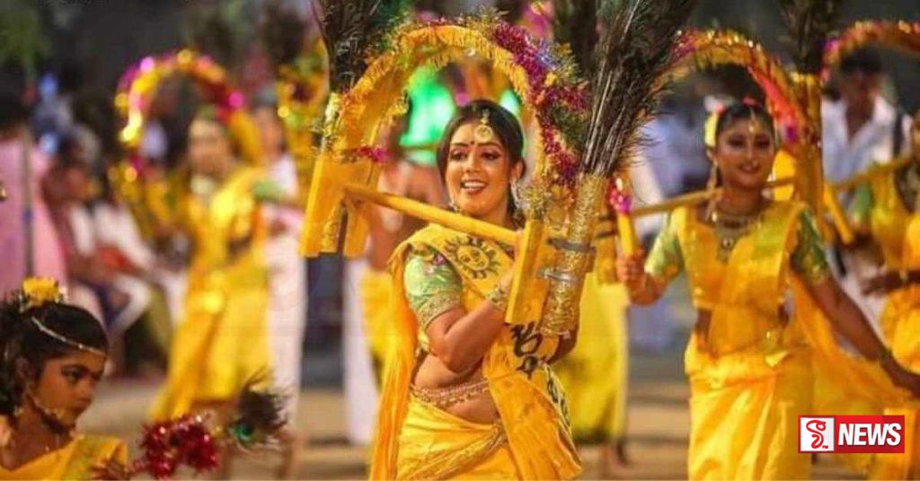 නාවලපිටිය ශ්රි විෂ්ණු කතරගම දේවාලයේ පෙරහැර වීදි සංචාරයේ (වීඩියෝ)