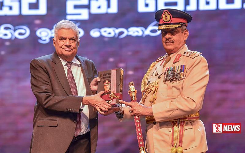 ෆීල්ඩ් මාර්ෂල් සරත් ෆොන්සේකා මහතා විසින් රචිත ග්රන්ථය එළිදැක්වීම ජනපති ප්රධානත්වයෙන්