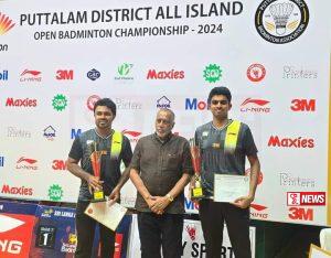 පොලිසියට බැඩ්මින්ටන් තරඟ ජයග්රහණයක්