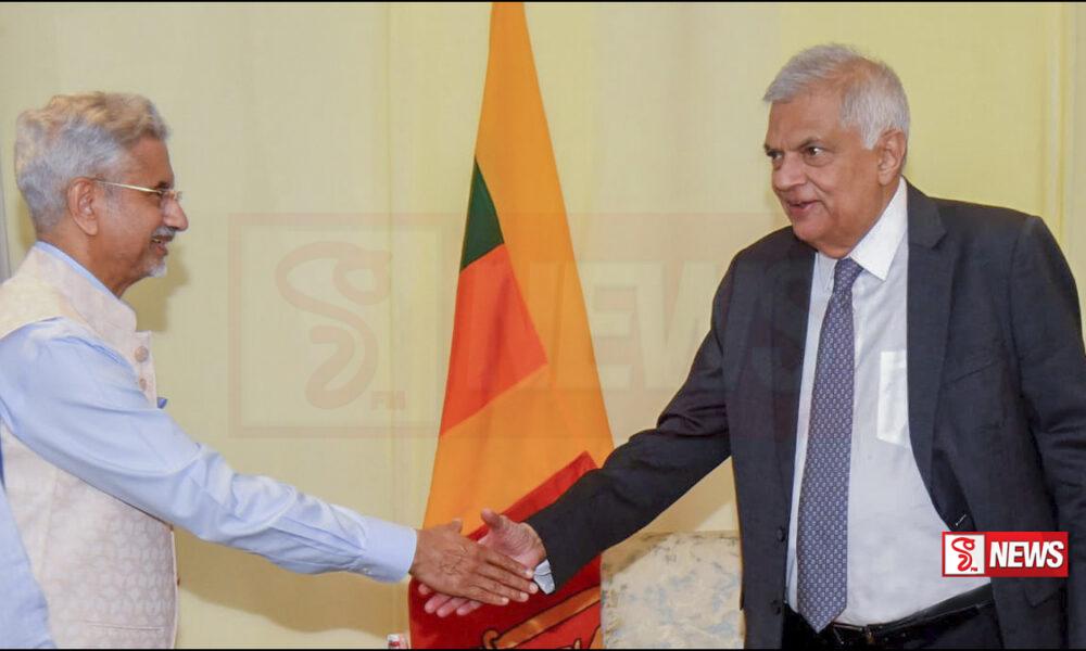 ජනපති සහ එස්. ජයශංකර් මහතා අතර හමුවක්